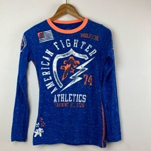 NWOT 🧡 AMERICAN FIGHTER LONG SLEEVE TOP 🧡
